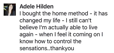 Linden Method testimonial screenshot 1