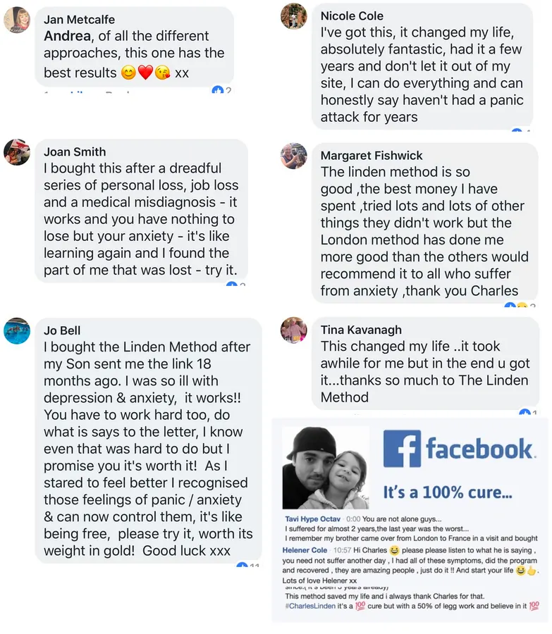 Linden Method testimonial screenshot 20