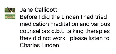 Linden Method testimonial screenshot 25