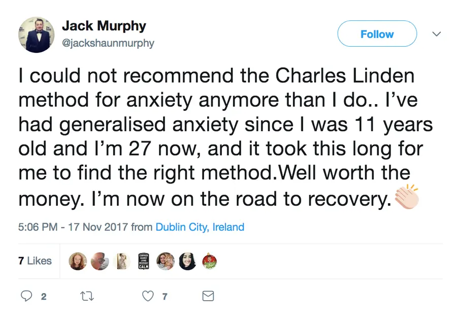 Linden Method testimonial screenshot 39