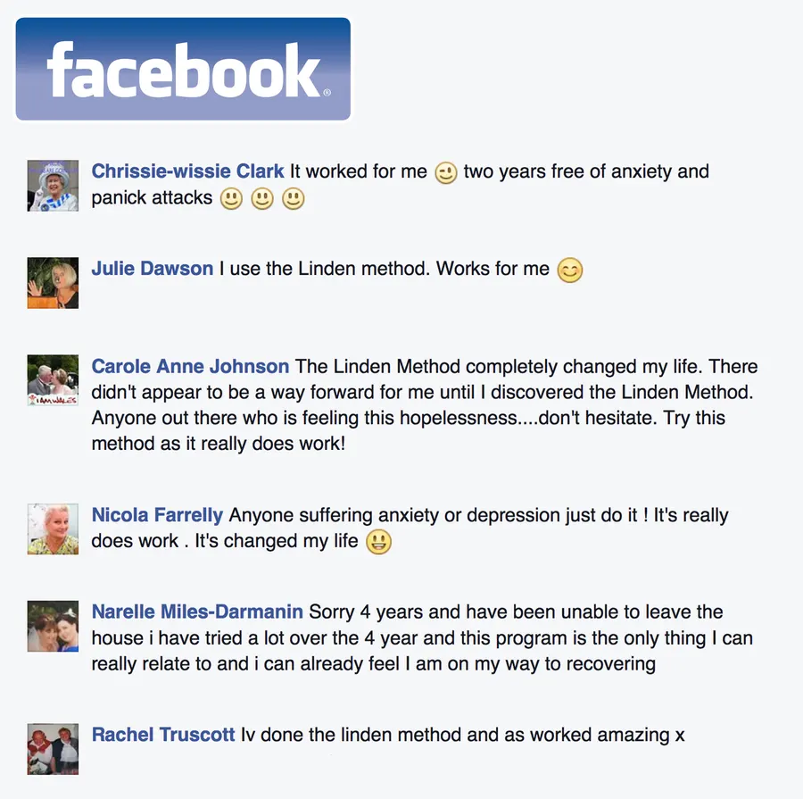 Linden Method testimonial screenshot 41